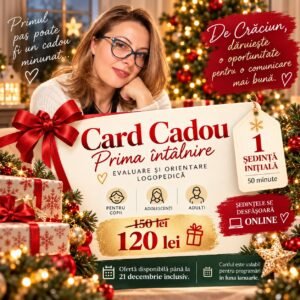 Card Cadou – Prima întâlnire: o ședință online de 50 minute, 120 lei